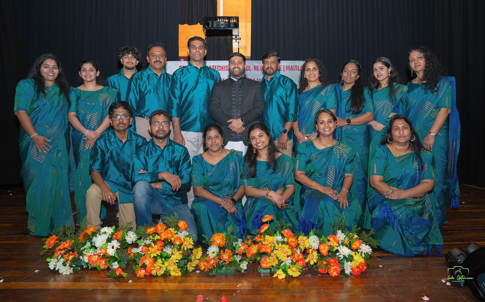Catechism students and teachers at Bible Kalotsavam 2025